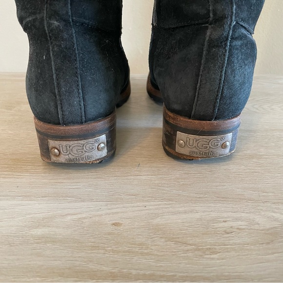 Ugg | Tall Black Suede boots - Picture 3 of 12